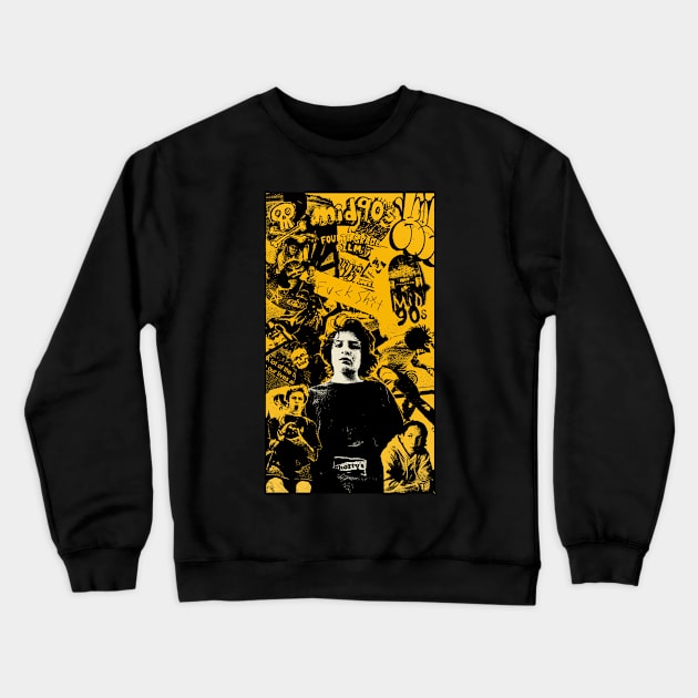 mid90s skater grunge Crewneck Sweatshirt by Genetics art